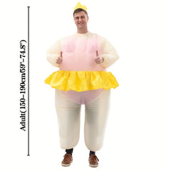Halloween Makeup Grass Skirt Dance Props Funny Costume