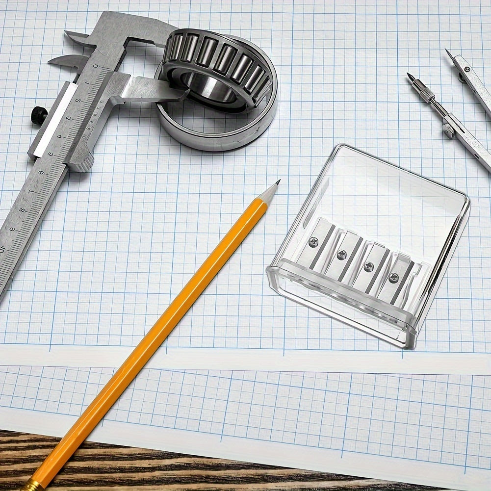 Multifunctional Pencil Sharpener with Cover