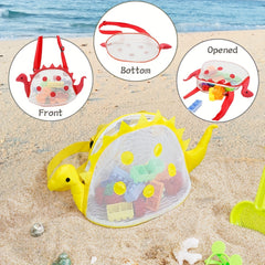 Small Dinosaur Children's Beach Shell Bag