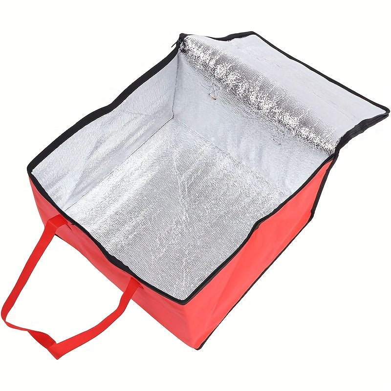 Large Insulated Food Bag with Aluminum Foil Lining