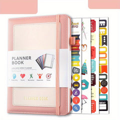 Planner Efficiency Handbook Weekly Monthly Schedule Strap Stickers
