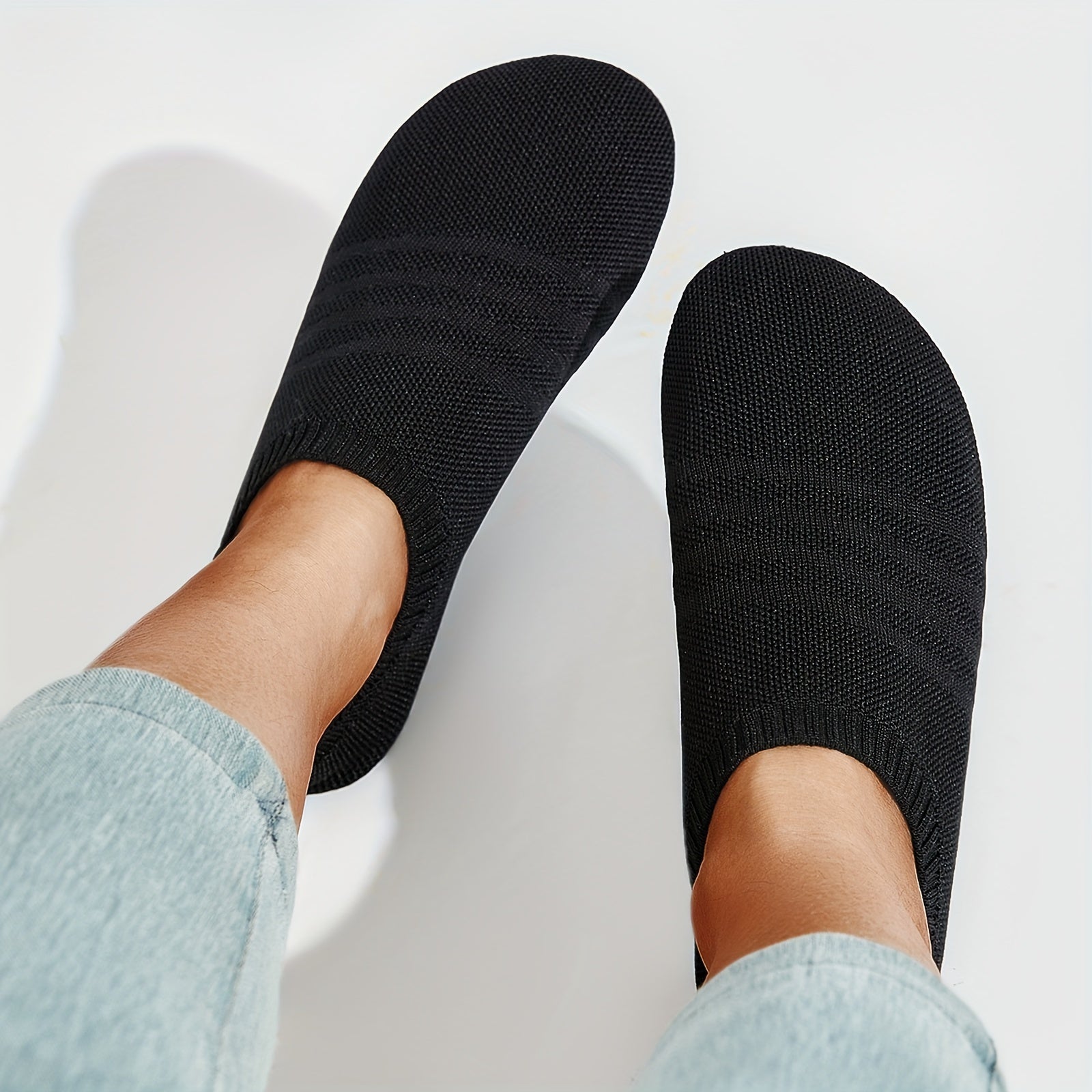 Men Women Indoor Sock Shoes Lightweight Slippers