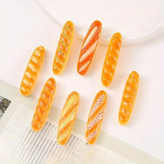 Baguette Food Play Set DIY Crafts Cream Glue Creative Fun Durable Accessory