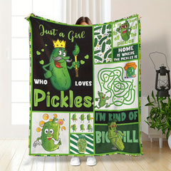 Momordica Charantia Printed Blanket for Home, Outdoor, Travel
