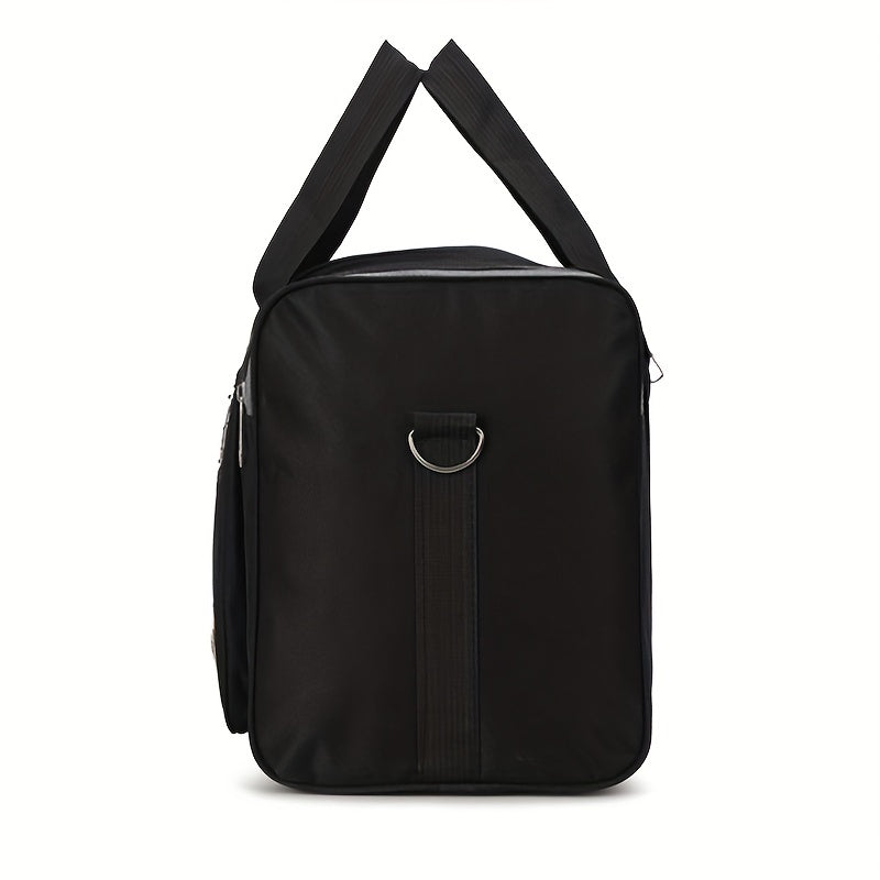 Large Capacity Weekender Tote Bag Nylon Lightweight Luggage Bag