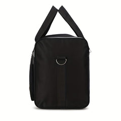 Large Capacity Weekender Tote Bag Nylon Lightweight Luggage Bag