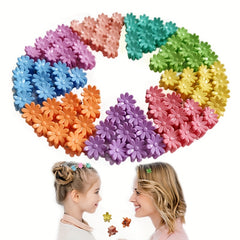 100pcs Daisy Flower Hair Claw Clip Non Slip Jaw Clamp Hair Decoration