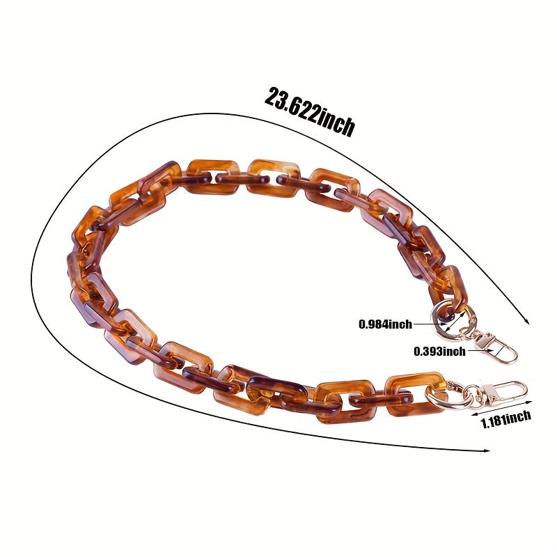 Acrylic Detachable Chain With Buckle for Mobile Phone Case