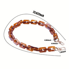 Acrylic Detachable Chain With Buckle for Mobile Phone Case