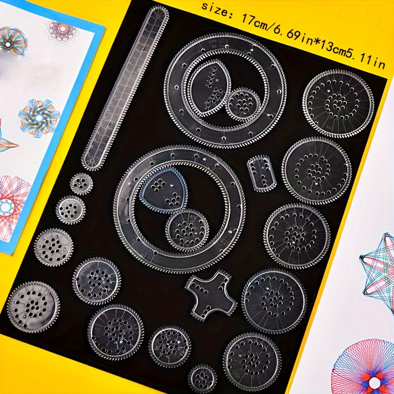 Spirograph Interlocking Gears & Wheels Drawing Set