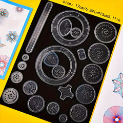 Spirograph Interlocking Gears & Wheels Drawing Set