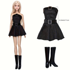 Princess Dress Set for 29" Doll Clothes Accessories DIY Dollhouse Toys