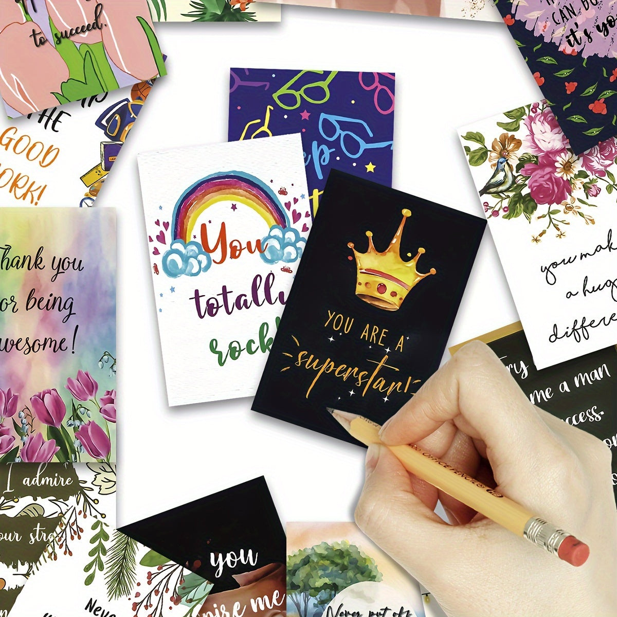 Positive Affirmation Cards for Daily Motivation