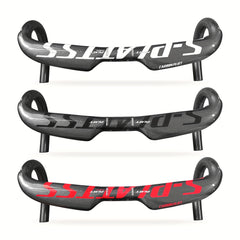 Carbon Road Handlebar Bicycle Accessories Red Silver Full Carbon Handlebar 31.8