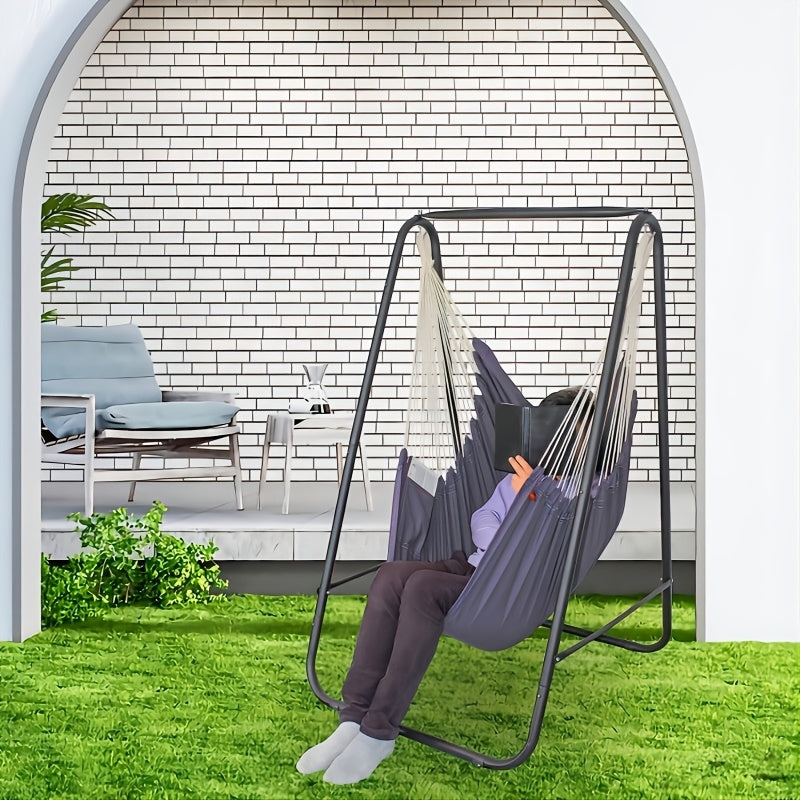 Hammock Chair With Stand Durable Max Bearing 204 12 KG