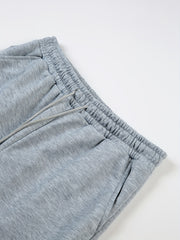 Mountain Print Men's Drawstring Sweatpants for Spring Autumn
