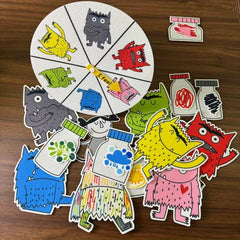 Emotional Monster Felt Board Kit - Fun DIY Educational Toy