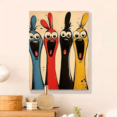 1pc DIY Painting & Number Kit Surprise Four for Beginners Ideal Collection