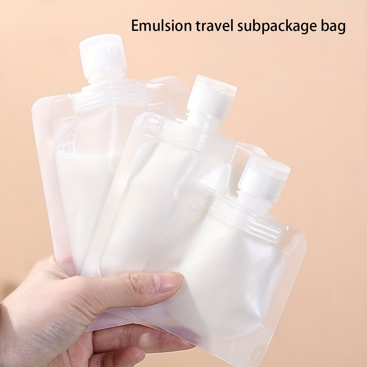 Portable Sub Packaging Bag for Skin Care, Travel, Face Washing