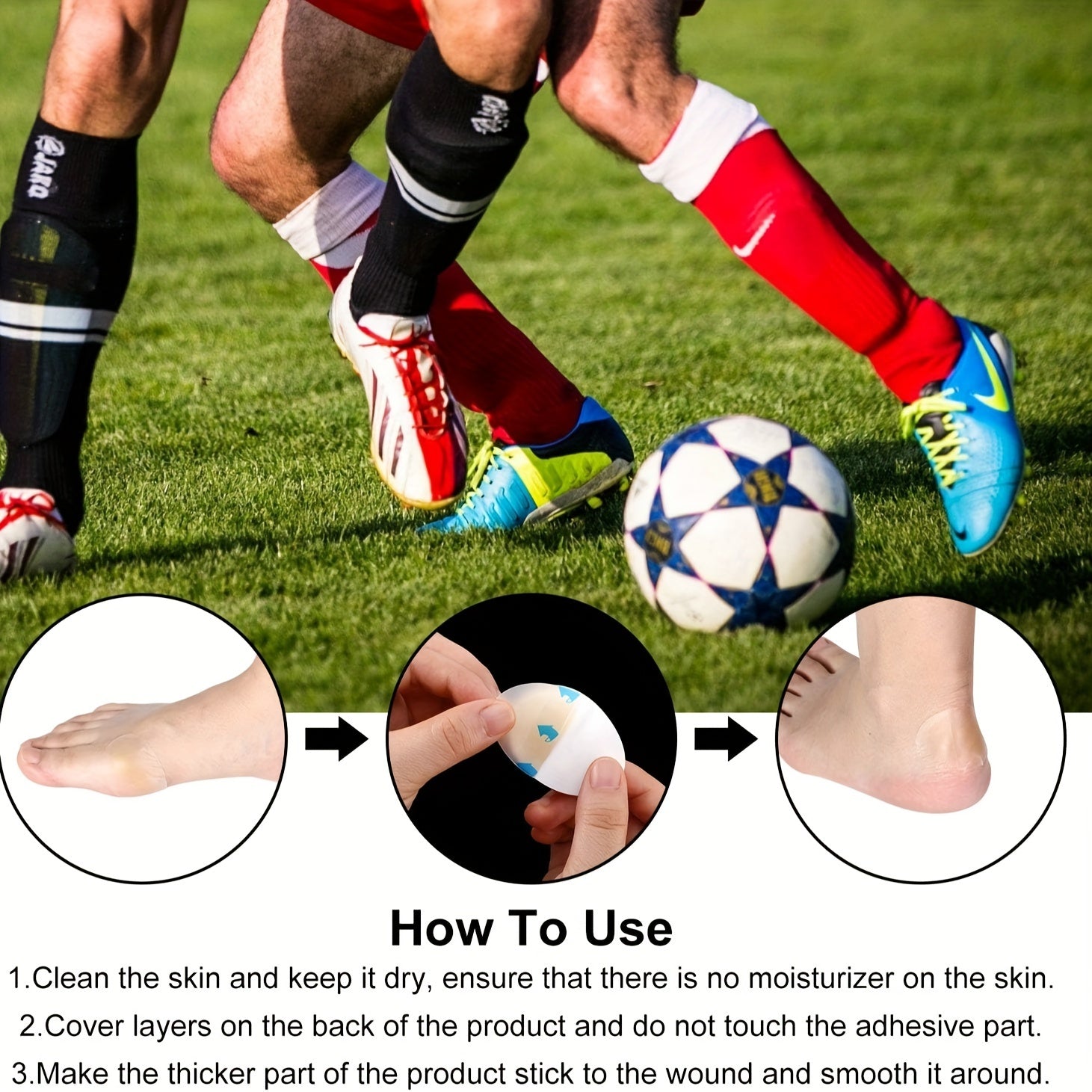 Invisible Gel High Heels Foot Stickers