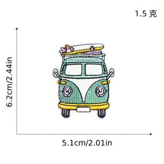 10pcs Planet Embroidery Stickers Bag Patch Clothing Accessories