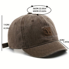 Vintage Distressed Embroidered Baseball Cap