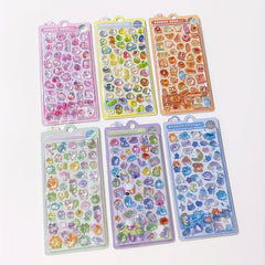 3D Cartoon Stickers for Phones Computers Tablets