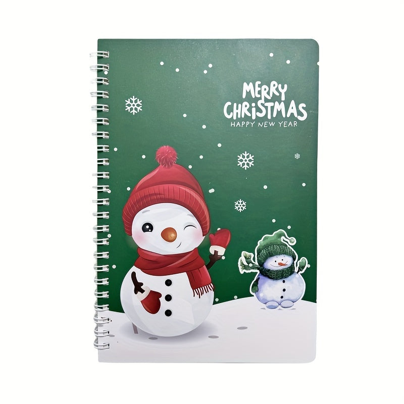1pc Christmas Cartoon Coil Book A5 Notebook Students Prizes