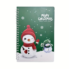 1pc Christmas Cartoon Coil Book A5 Notebook Students Prizes