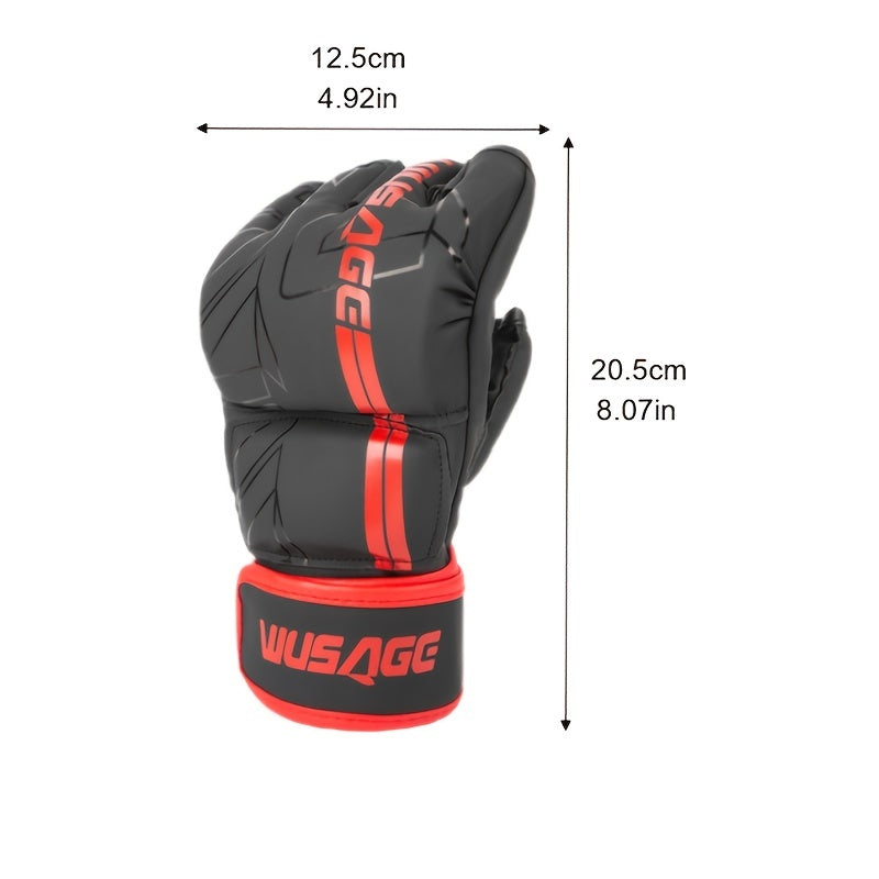 ProGrade Kickboxing Gloves for Men and Women Fingerless MMA Gloves