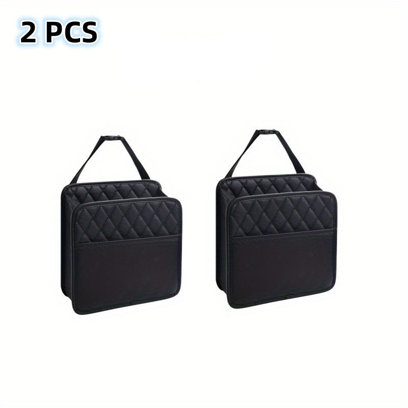 Car Multifunctional Storage Bag Trash Can Cleaning Bag 1PC Car Storage Bag