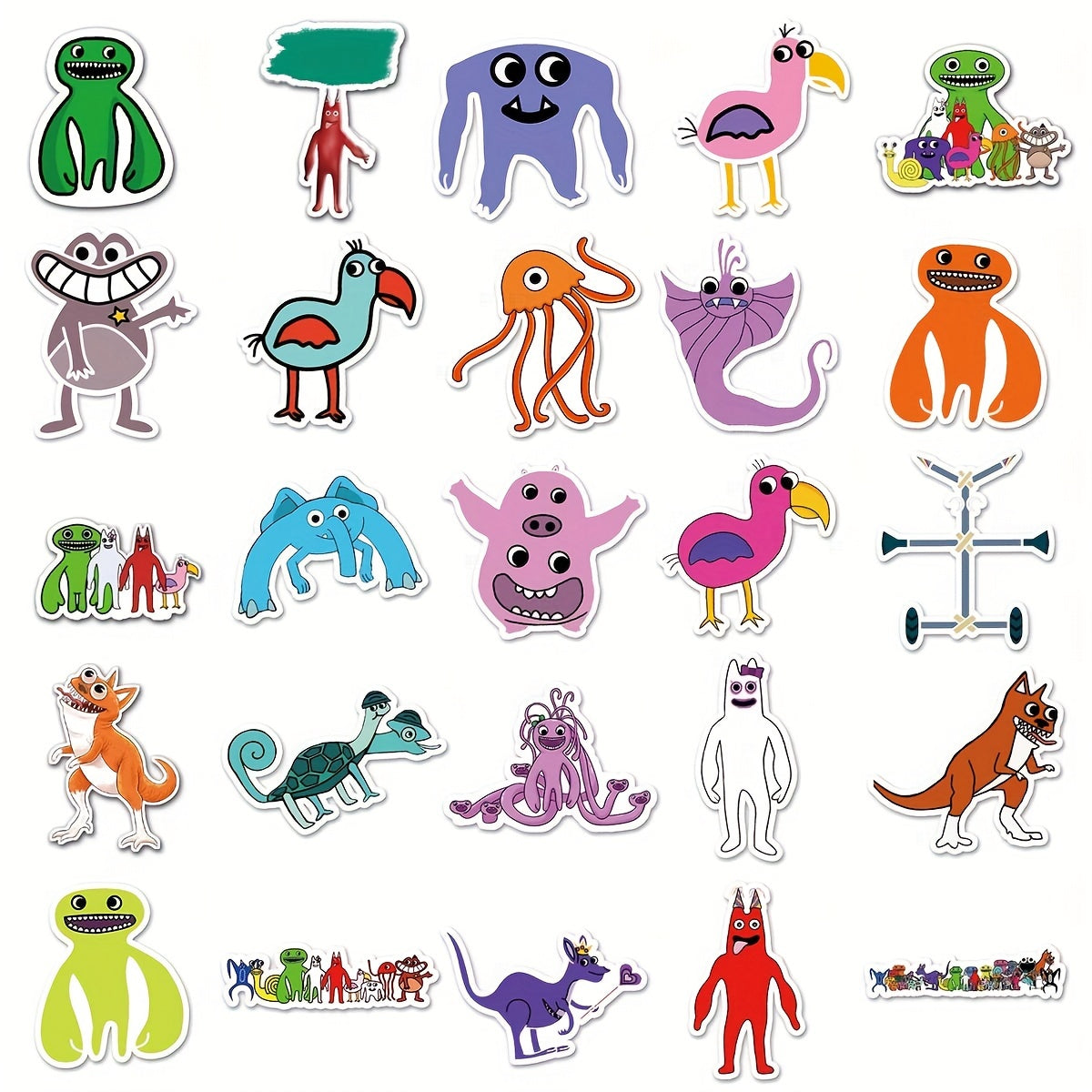 50pcs Banban Cartoon Graffiti Stickers DIY Car Decoration Waterproof Stickers