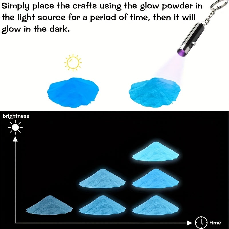 12 Color Glow In The Dark Powder Epoxy Resin Dye Pigment