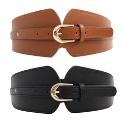 Women's Ultra Wide Elastic Waist Belt Adjustable Girdle