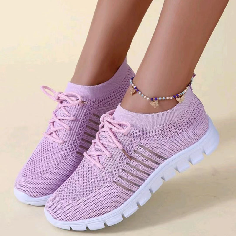 Breathable Mesh Sports Shoes for Women