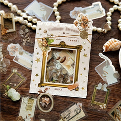 30pcs Eye-catching Craft Stickers for Journal Book Decoration PET Material