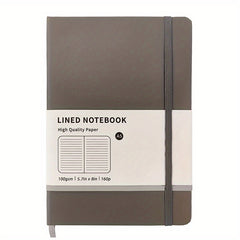 A5 Hardcover Notebook Horizontal Line Inner Page Business Office Notepad
