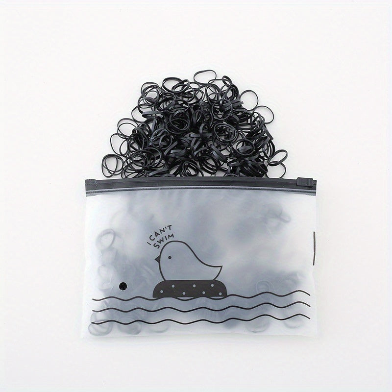 500pcs Children's Hair Ties Elastic Hair Ropes All match Hair Accessories