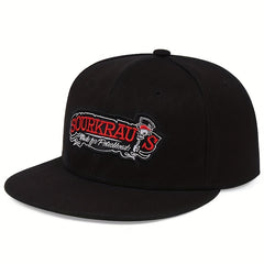 Hip Hop Men's Letter Flat Brim Hat