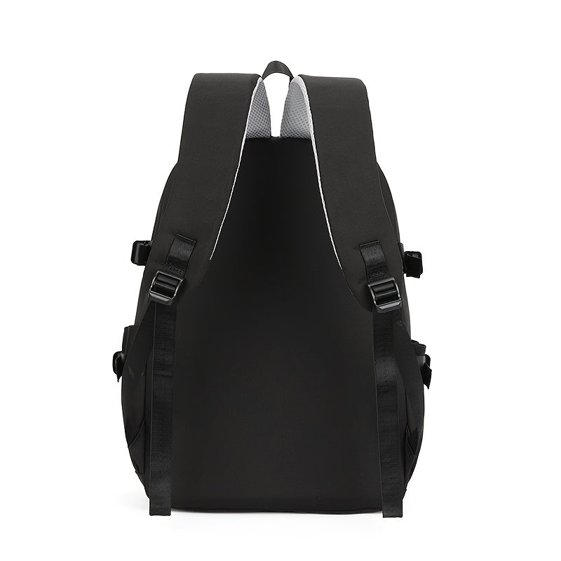 Large Capacity Preppy Backpack Laptop School BookBag Casual