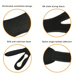 Adjustable Sports Knee Pad for 45-120kg Weight