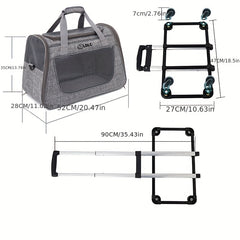 Pet Medium Cat And Small Dog Carrier