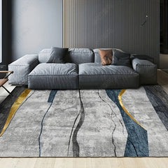 Modern Geometric Area Rug for Living Room Bedroom