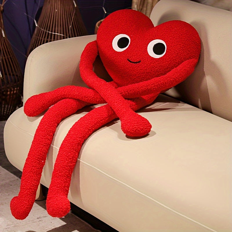 Heart shaped Plush Throw Pillow Soft Funny Stuffed Decoration