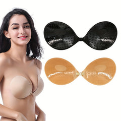 Invisible Strapless Lift Bra Self Adhesive Push Up Reusable Stick On Bra Women's