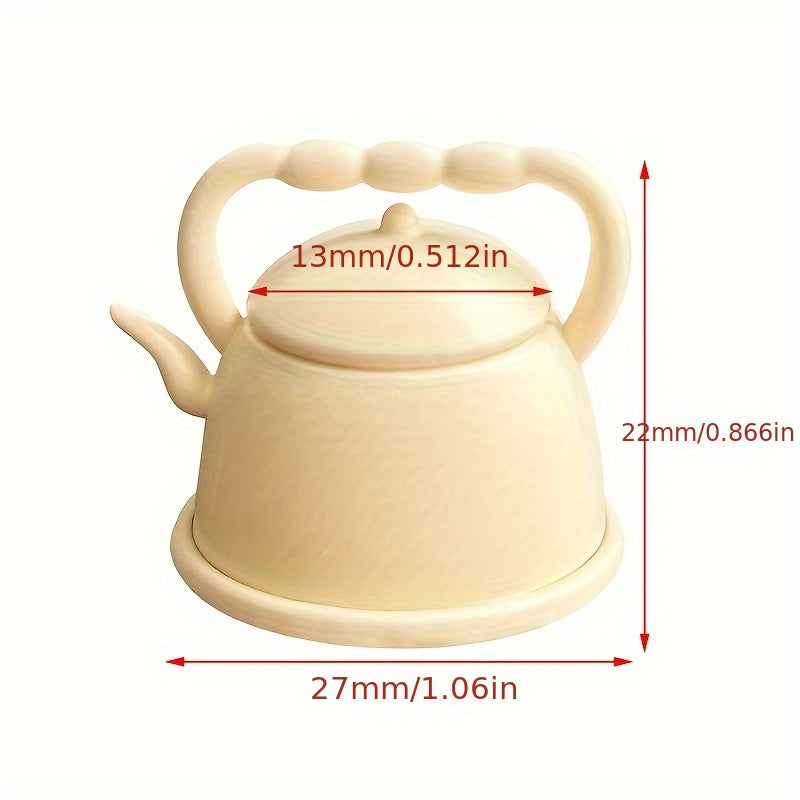 1/12 Metal Teapot Dollhouse Kitchen Accessory