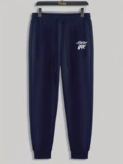 Bear Letter Mama Print Men's Pants Drawstring Sweatpants