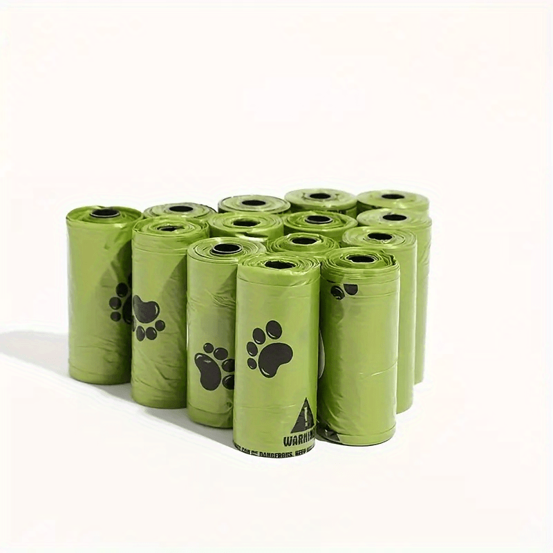 60pcs Dog Poop Bags Thickened Degradable Durable Leak-proof Pet Waste Bags
