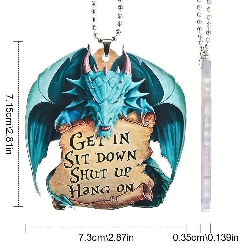 Animal Rearview Mirror Pendant for Home or Car