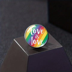 Time Gem Jewelry Pin For LGBTQ Small Gift Friends Clothing Accessories